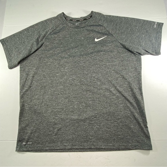 NIKE Dri-FIT T-Shirt Gray Men’s Size:XL UPF 40+ - Picture 1 of 10